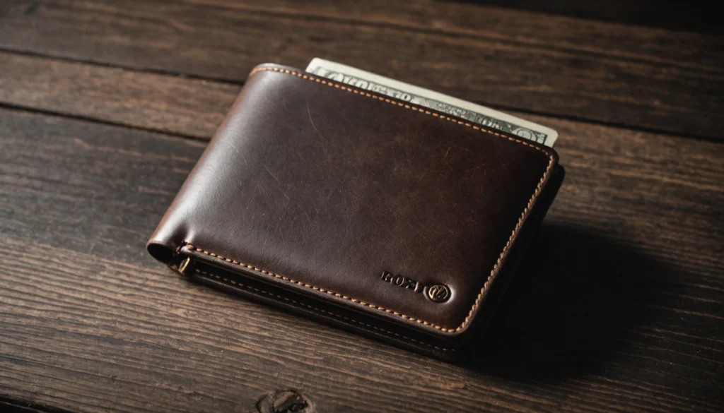 portefeuille homme vertical