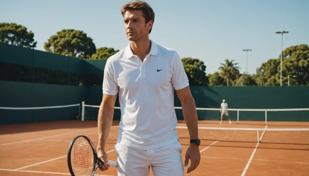 polo tennis homme